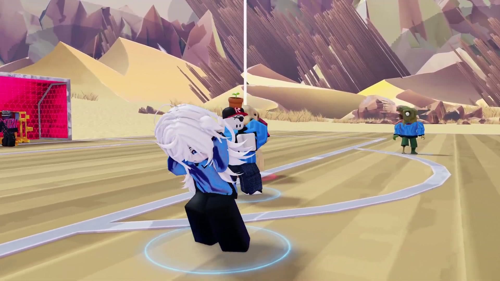 Repotted's official trailer shows several players colliding near the penalty area.